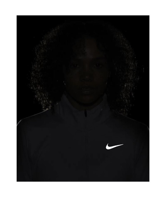 Camiseta running Nike Mulher Manga comprida da...