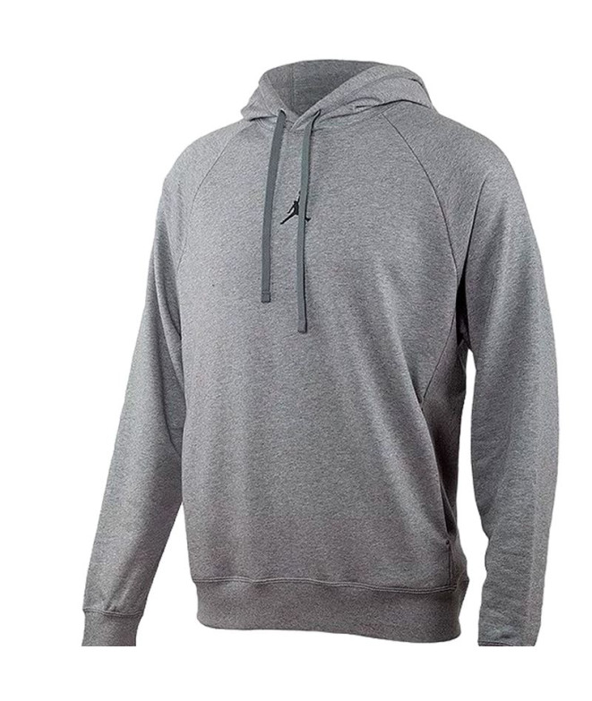 Fitness Hoodie Nike Jordan Sport Men Grey