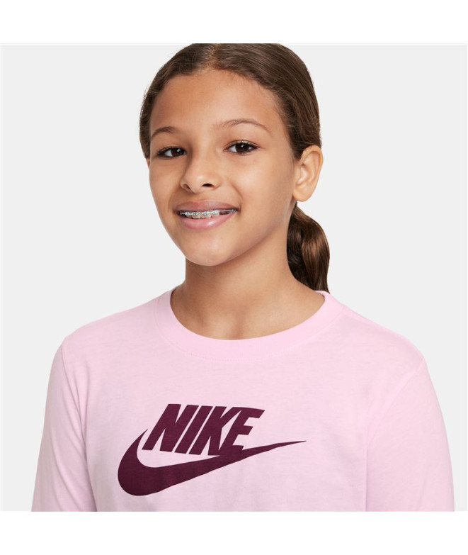 T-shirt Nike Fille manches longues Basic Futura PK