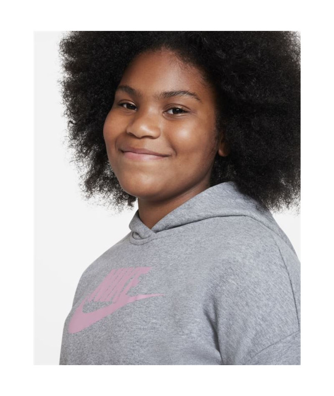 Moletom Nike Menina com Capuz Sportswear Club...