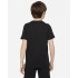 Camiseta Nike Menino manga curta Sportswear Preto