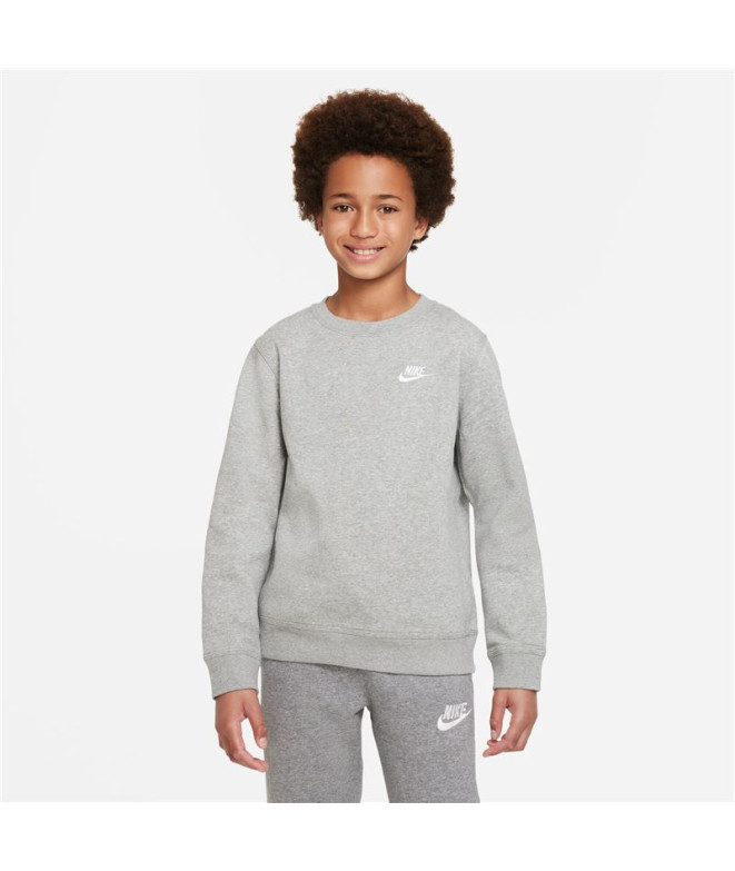 Sweatshirt Nike Sportswear Club Boy Cinzento