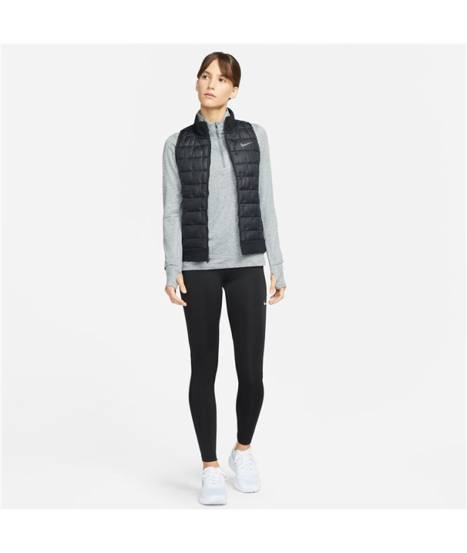 Chaleco de running Nike Therma-Fit Mujer Black