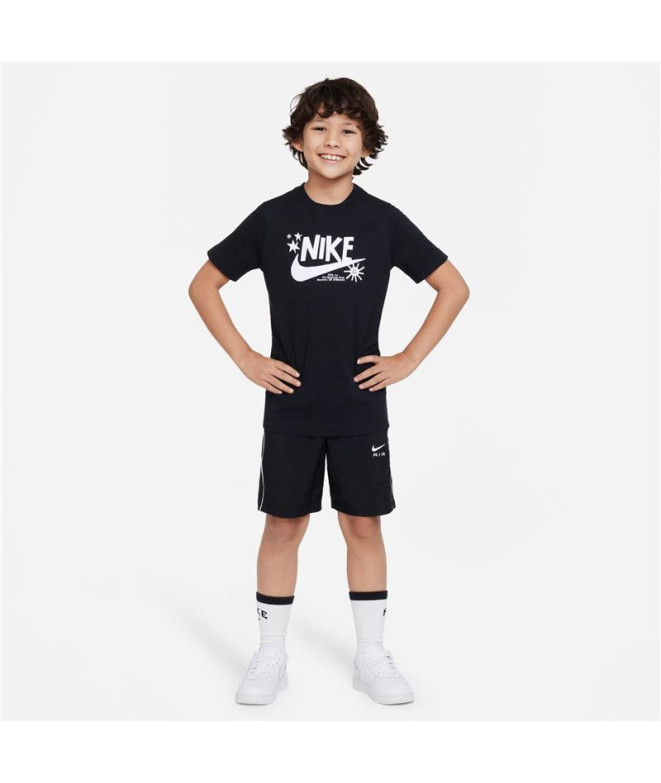 Camiseta de manga corta Nike Sportswear Niño Black