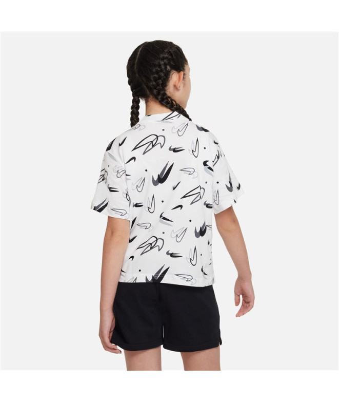 T-shirt Nike Fille manches courtes Boxy...