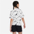 T-shirt Nike Fille manches courtes Boxy Swooshfetti White