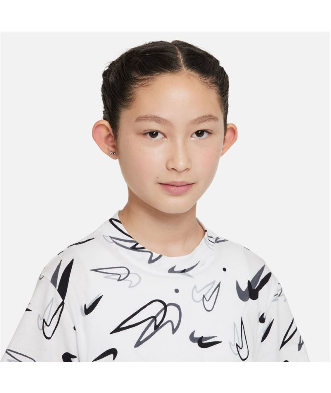 Camiseta Nike Menina manga curta Boxy...