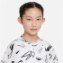 T-shirt Nike Fille manches courtes Boxy Swooshfetti White