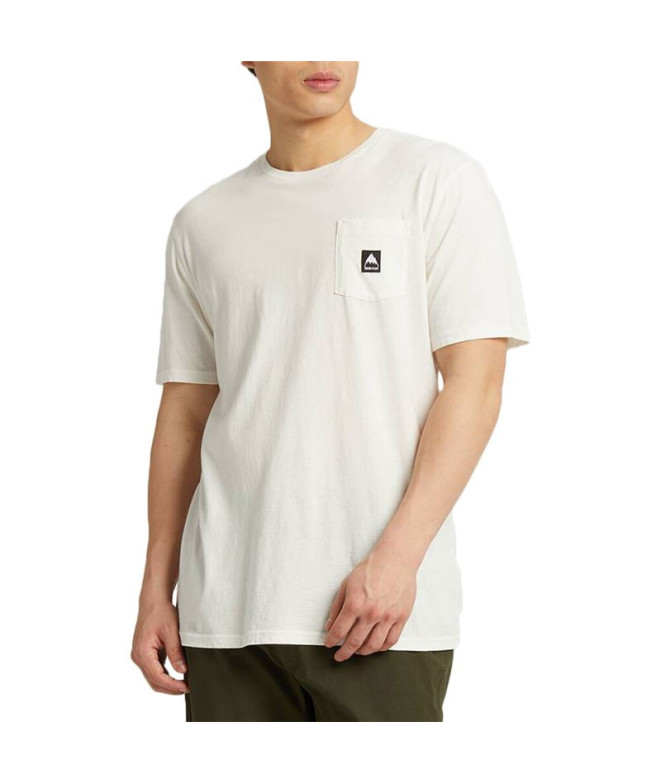 Camiseta de manga corta Burton Colfax White