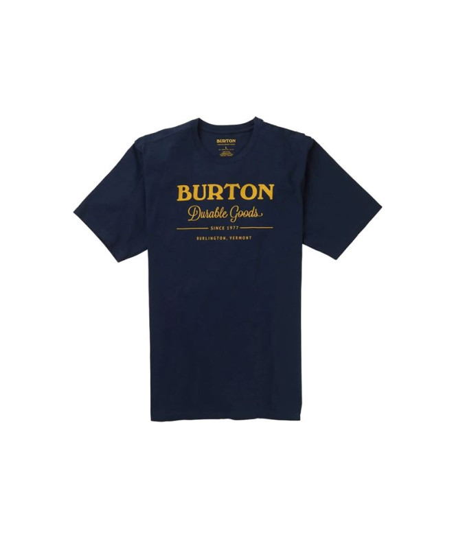 Camiseta Burton Durable Goods Hombre BK