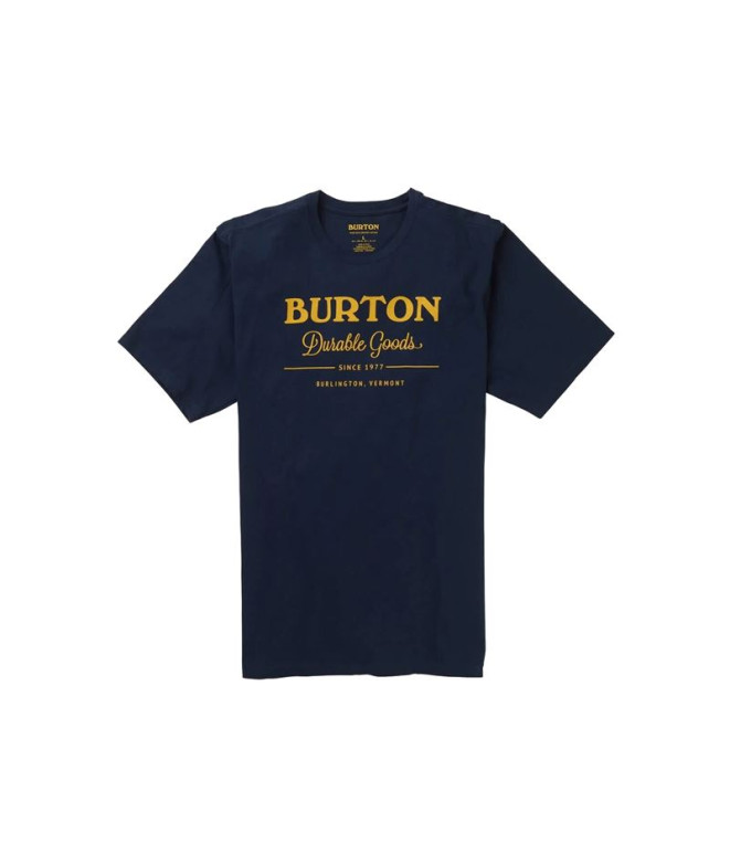 T-Shirt Burton Durable Goods para homem BK