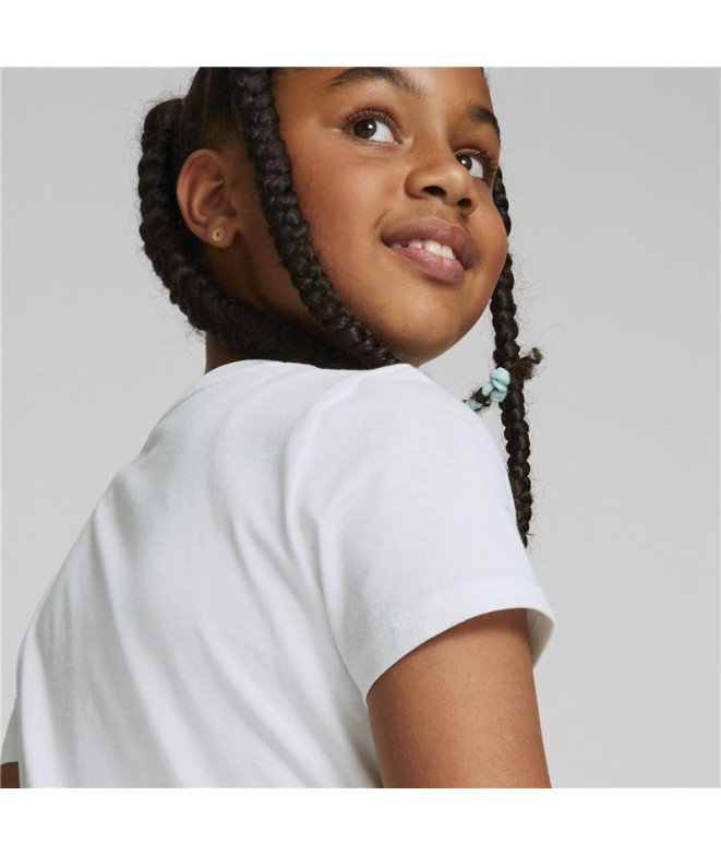 T-Shirt de manga curta Puma Alpha para rapariga WH