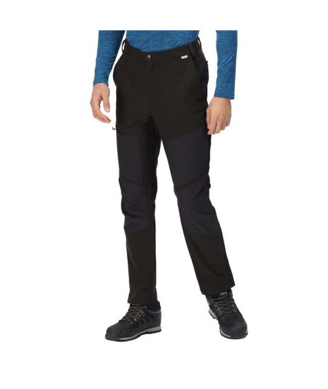 Pantalones de montaña Regatta Questra IV Hombre BK