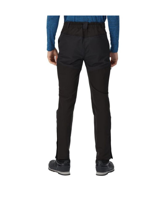 Pantalones de montaña Regatta Questra IV Hombre BK