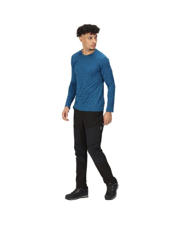 Pantalones de montaña Regatta Questra IV Hombre BK