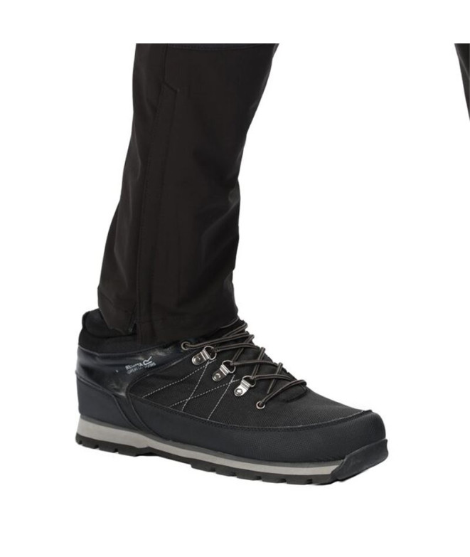 Pantalones de montaña Regatta Questra IV Hombre BK