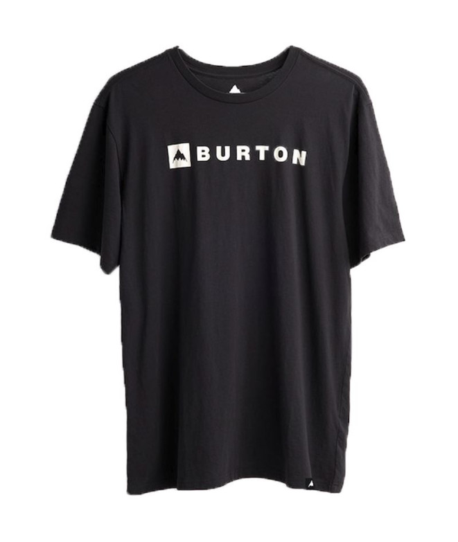 Camiseta de montaña Burton Horizontal Mountain Black