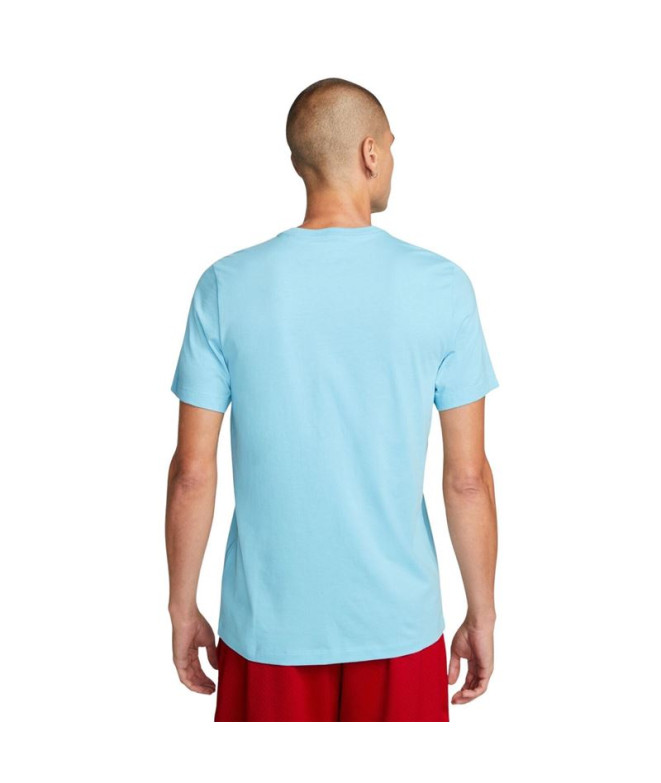 Camiseta Nike Sportswear Swoosh Hombre Blue
