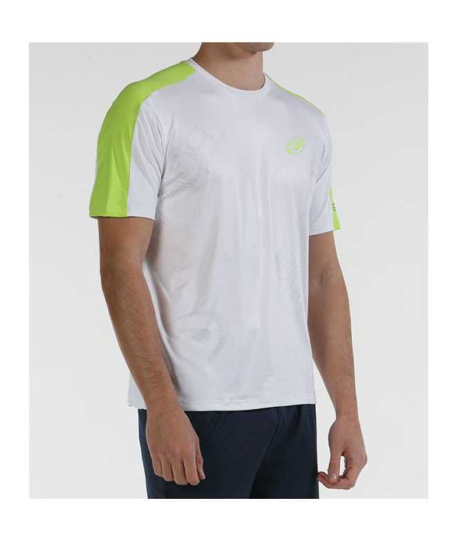 Camiseta de pádel Bullpadel Mitad 012 Hombre WH