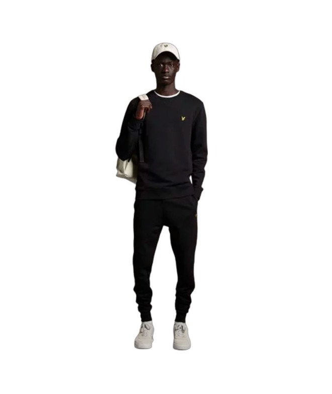 Sudadera Lyle & Scott V1-Crew Neck Hombre BK