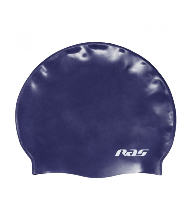 Bonnet natation Ras de l'adulte Standard Silicone Blu