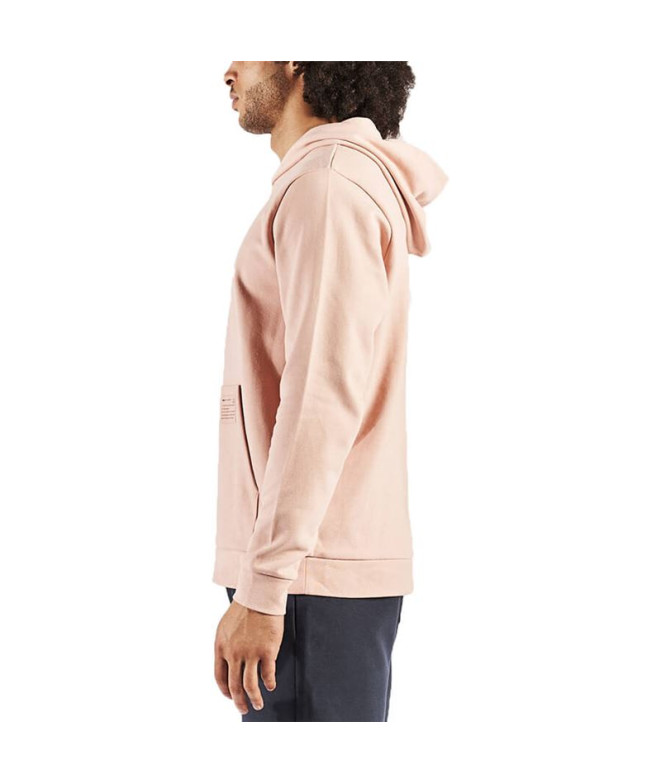 Sudadera con capucha Kappa Edwyn Life Hombre Pink