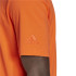 Camiseta adidas Essentials Embroidered Linear Logo Hombre Orange