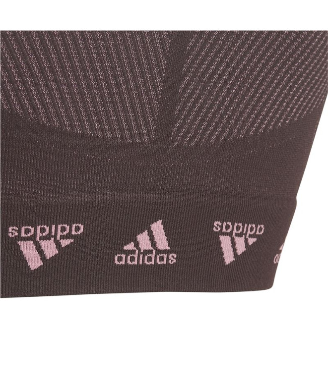 Top de fitness adidas Aeroknit Seamless Menina...