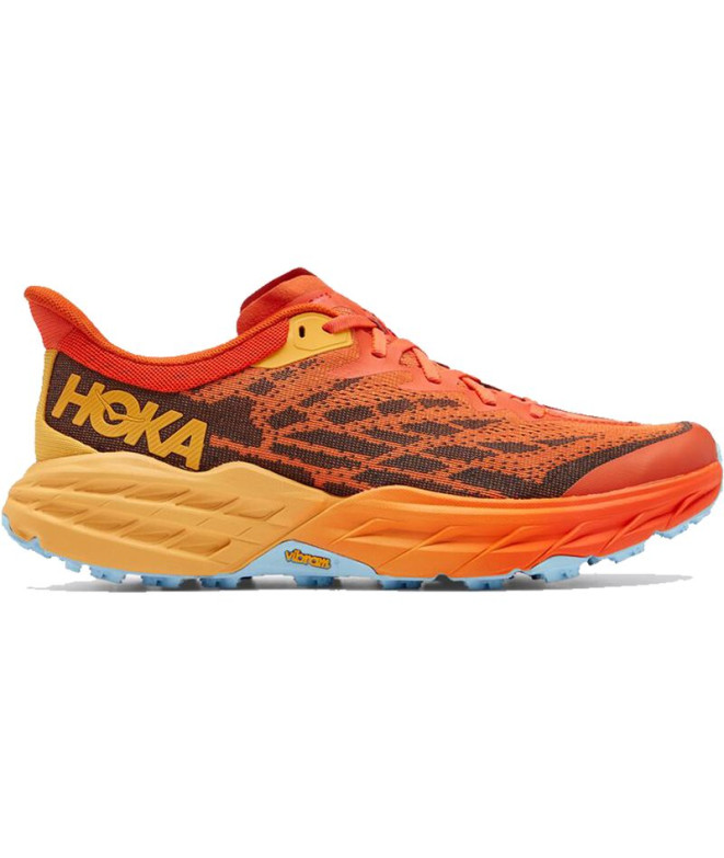 Chaussures trail HOKA de SpeedGoat 5 Orange Homme