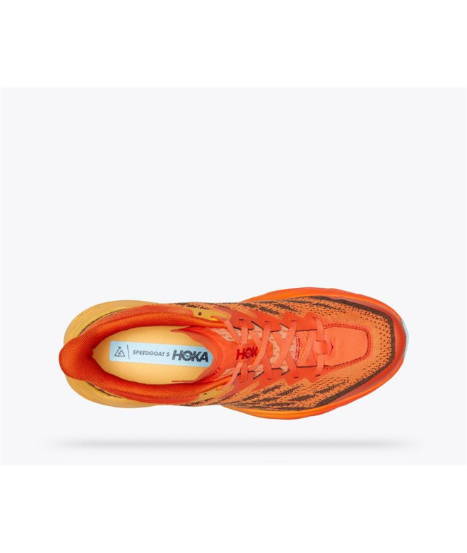 Sapatilhas trail HOKA de SpeedGoat 5 Orange Homem