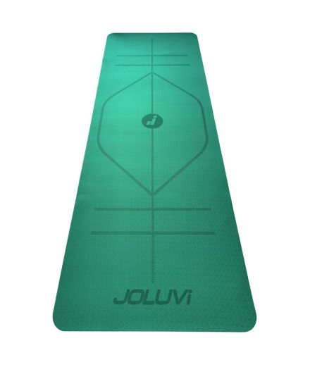 Tapete verde Joluvi Yoga Align