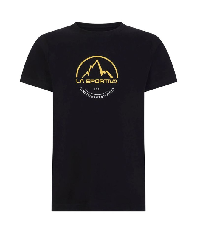 Camiseta de montaña La Sportiva Logo Hombre BK