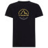 Camiseta de montanha La Sportiva Logo Homem BK