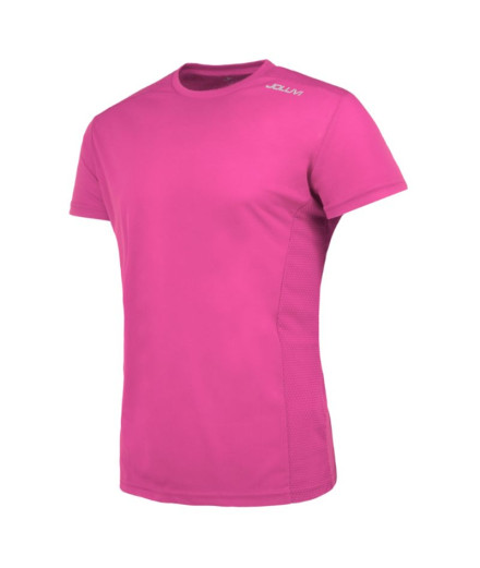 T-shirt running Joluvi rose de Duplex Homme