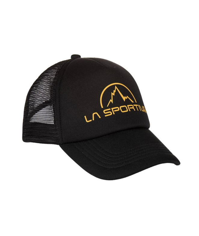 Boné La Sportiva Promo Trucker Preto/Amarelo