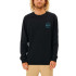 Sudadera Rip Curl Re Entry Crew Hombre BK