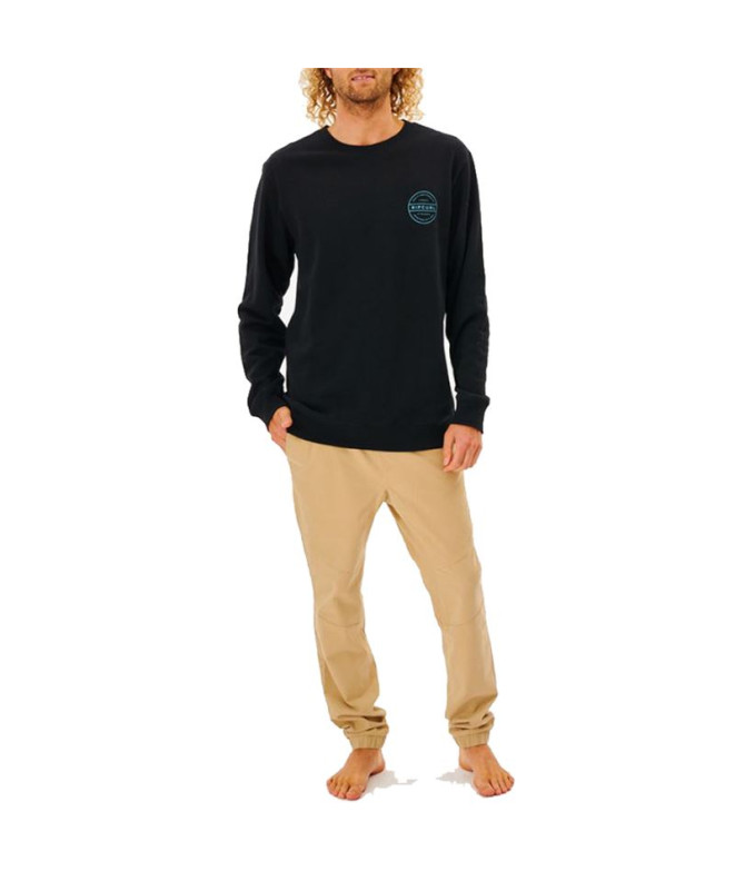 Sweatshirt Rip Curl Re Entry Crew Men BK