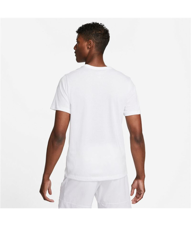 Camiseta de tenis Nike Dri-FIT Rafa Hombre White