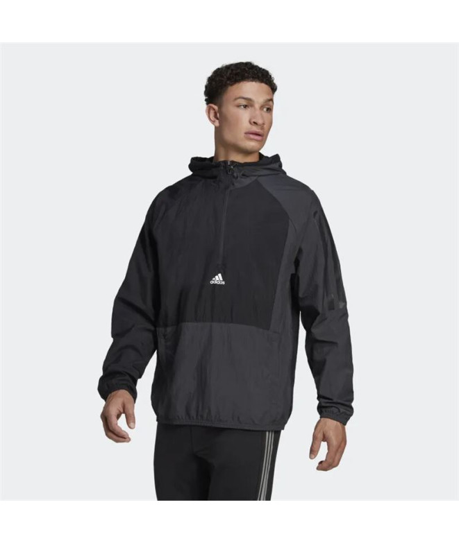 Casaco formação adidas Colorblock Homem BK