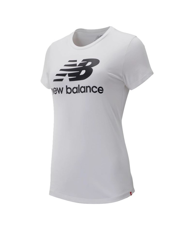 Camiseta New Balance Essentials Stacked Mujer