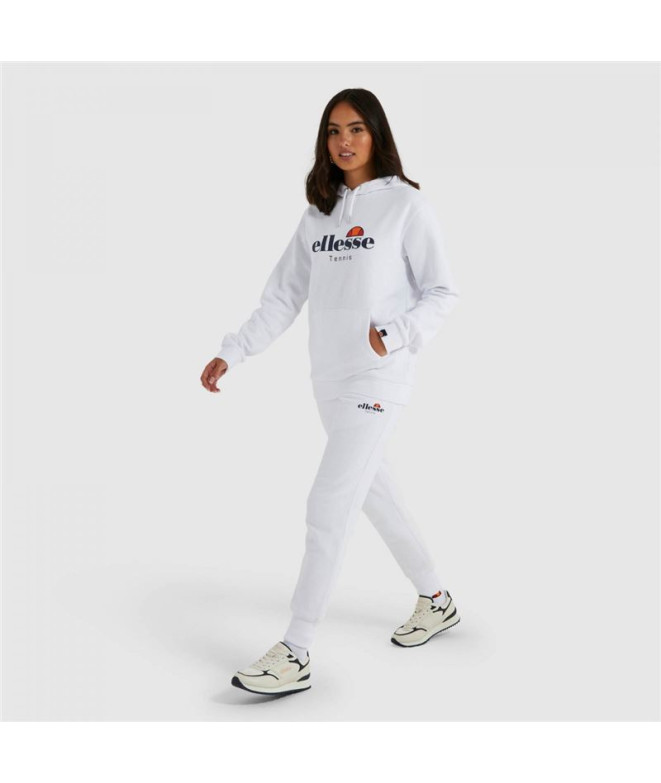 Sweat avec hotte Ellesse Ascellare Femme Blanc