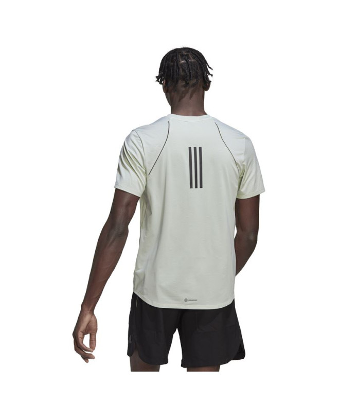 T-Shirt de fitness adidas Hiit Green Man