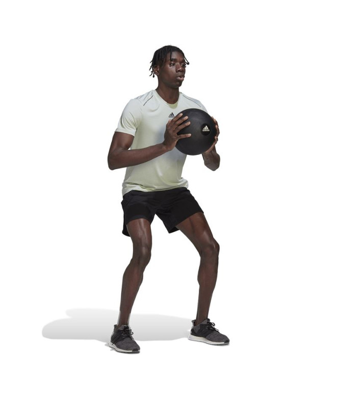 T-Shirt de fitness adidas Hiit Green Man