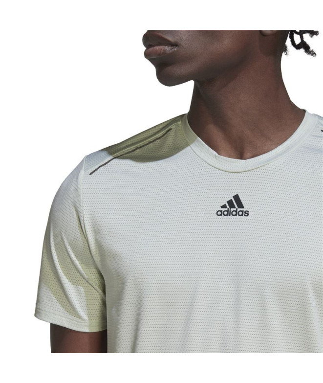 T-Shirt Fitness adidas Hiit Green Man