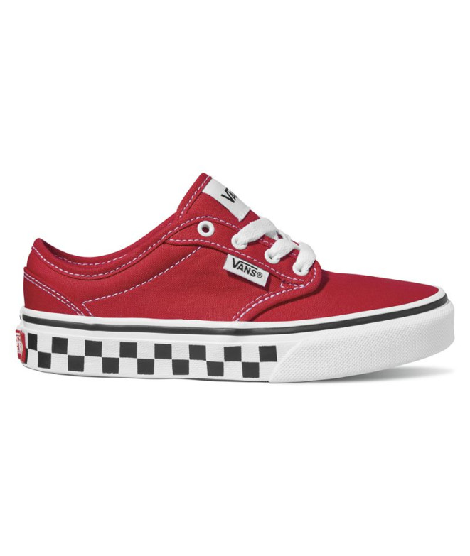 Chaussures Red Vans Atwood Kids