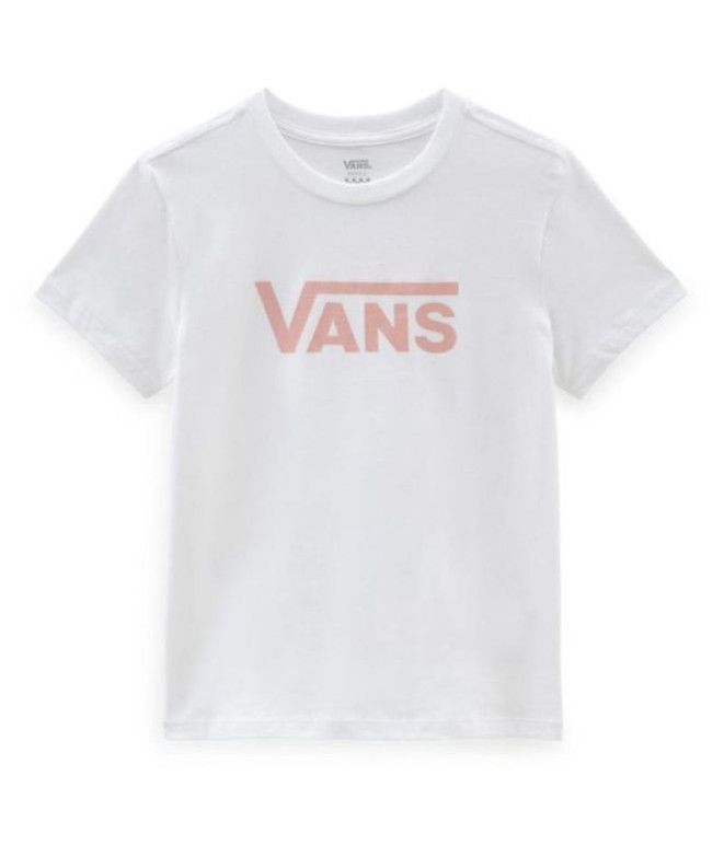 T-shirt blanc Vans Drop Woman