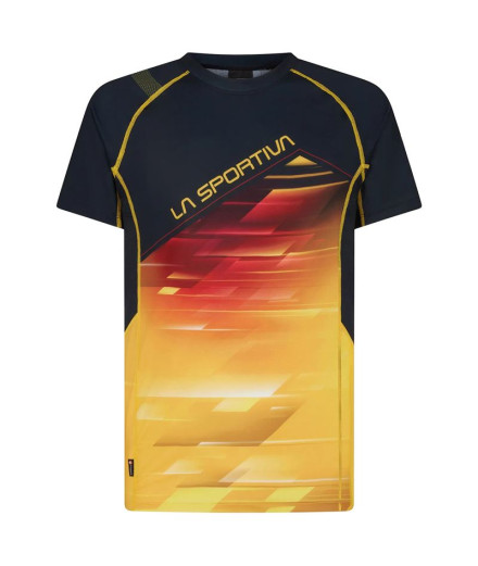T-shirt noire de trail La Sportiva Wave Homme T-shirt noire de trail La Sportiva Wave Homme