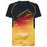 Camiseta negra de trail La Sportiva Wave Homem