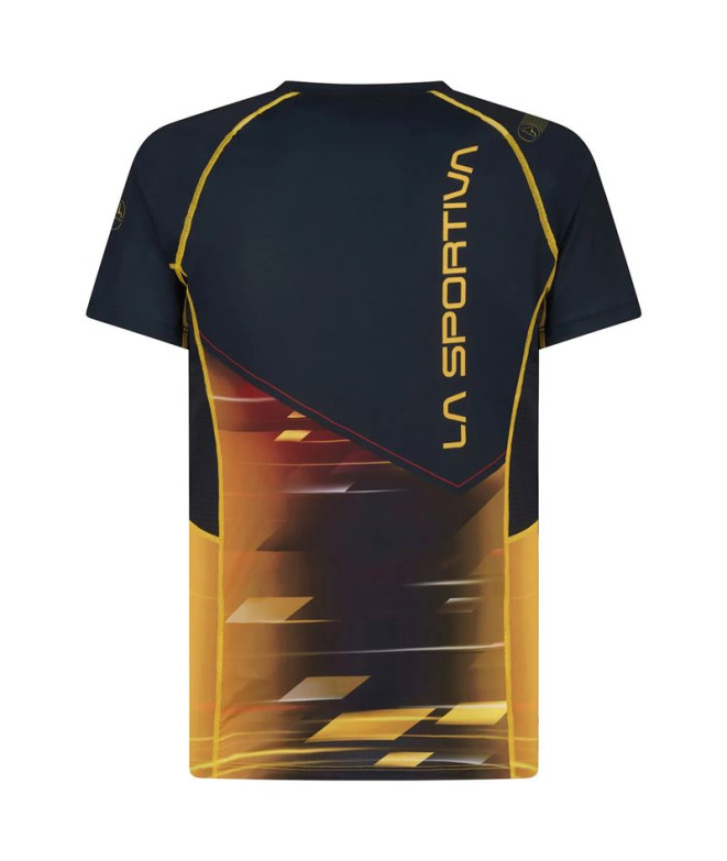 T-shirt noire de trail La Sportiva Wave Homme