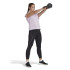 Top de treino adidas Floral Feminino Roxo